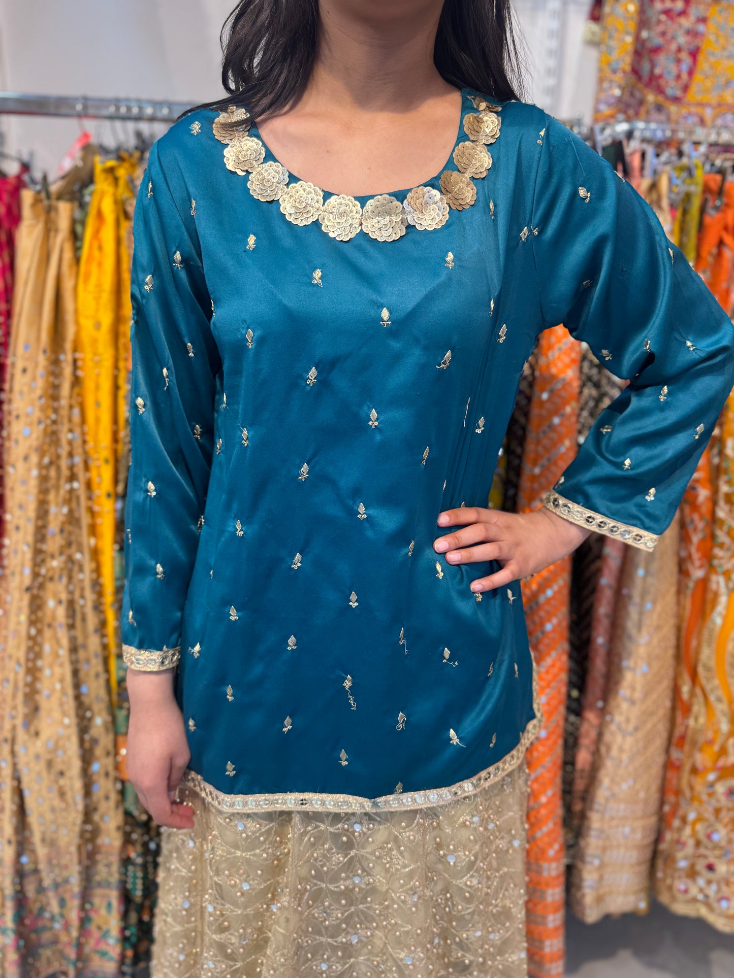 Mehndi Kurtis