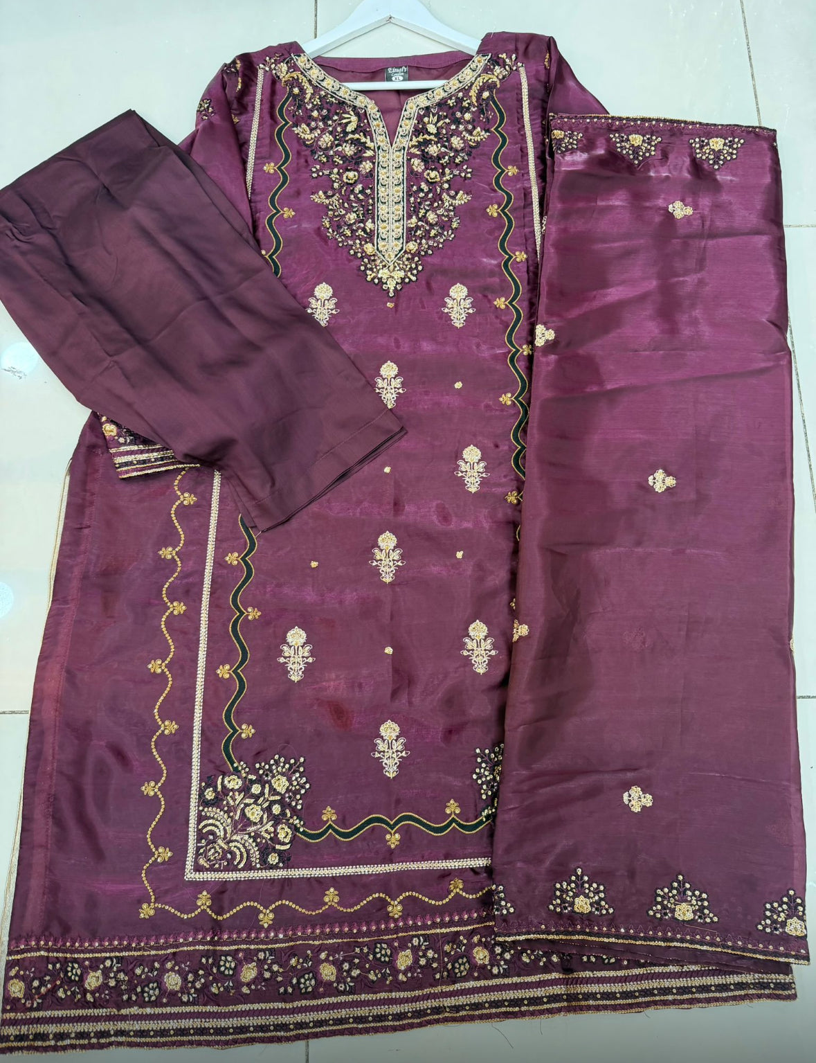 Tawakkal plum ELAJ04 plus size