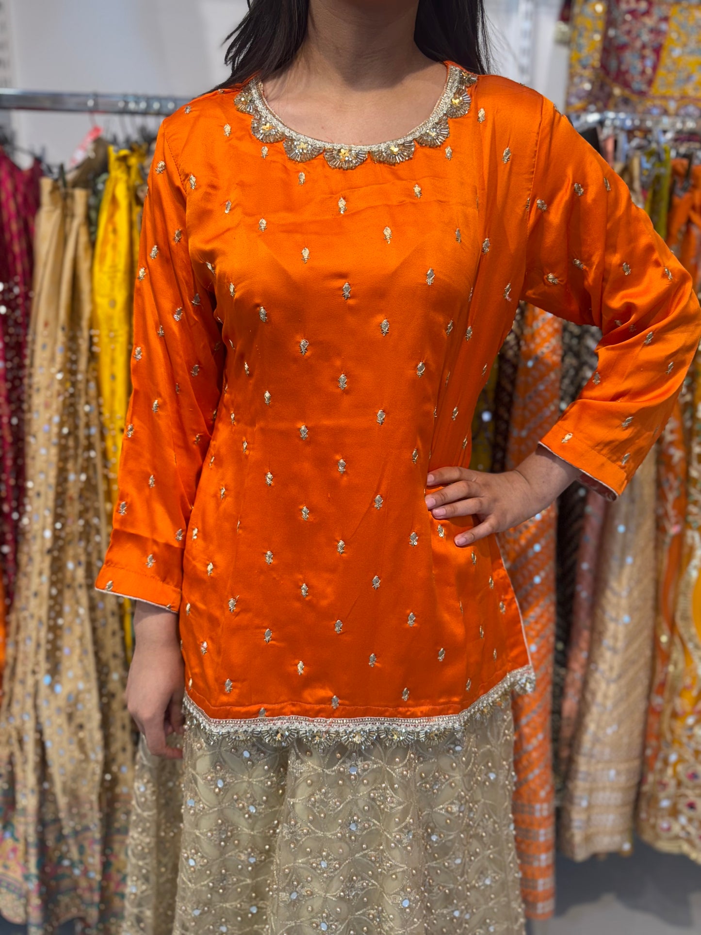 Mehndi Kurtis