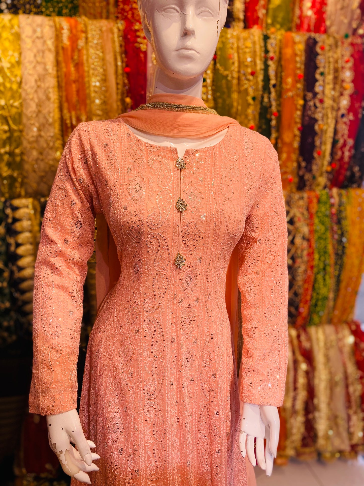 Pink Maxi Dress - ELRR027