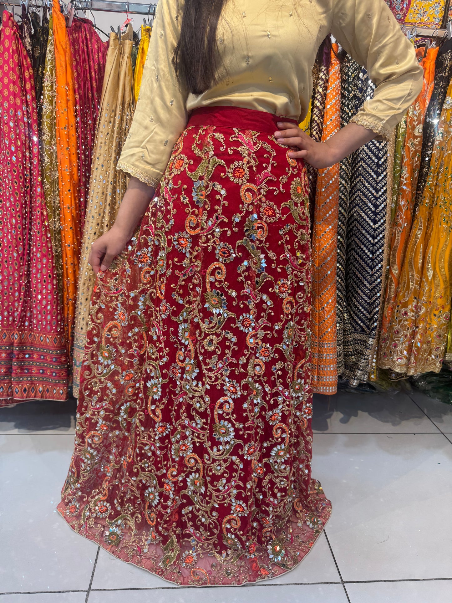 Multicolour lenghas (XS-M)