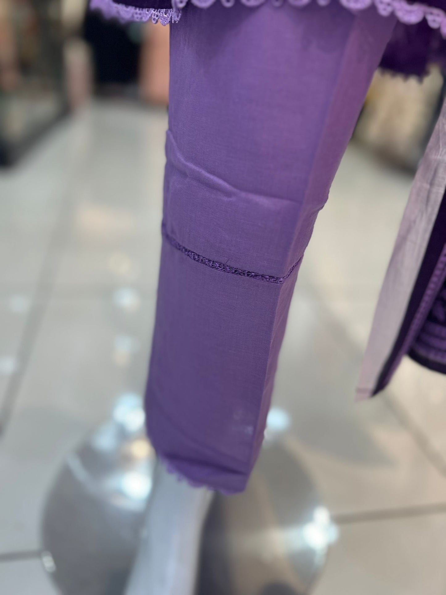 Lilac Casual Wear 3 Pc - ELRR021
