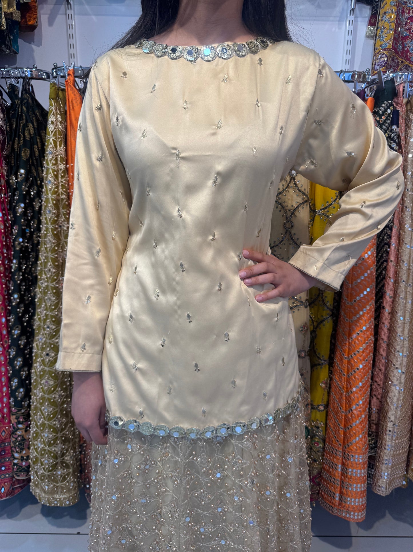 Mehndi Kurtis