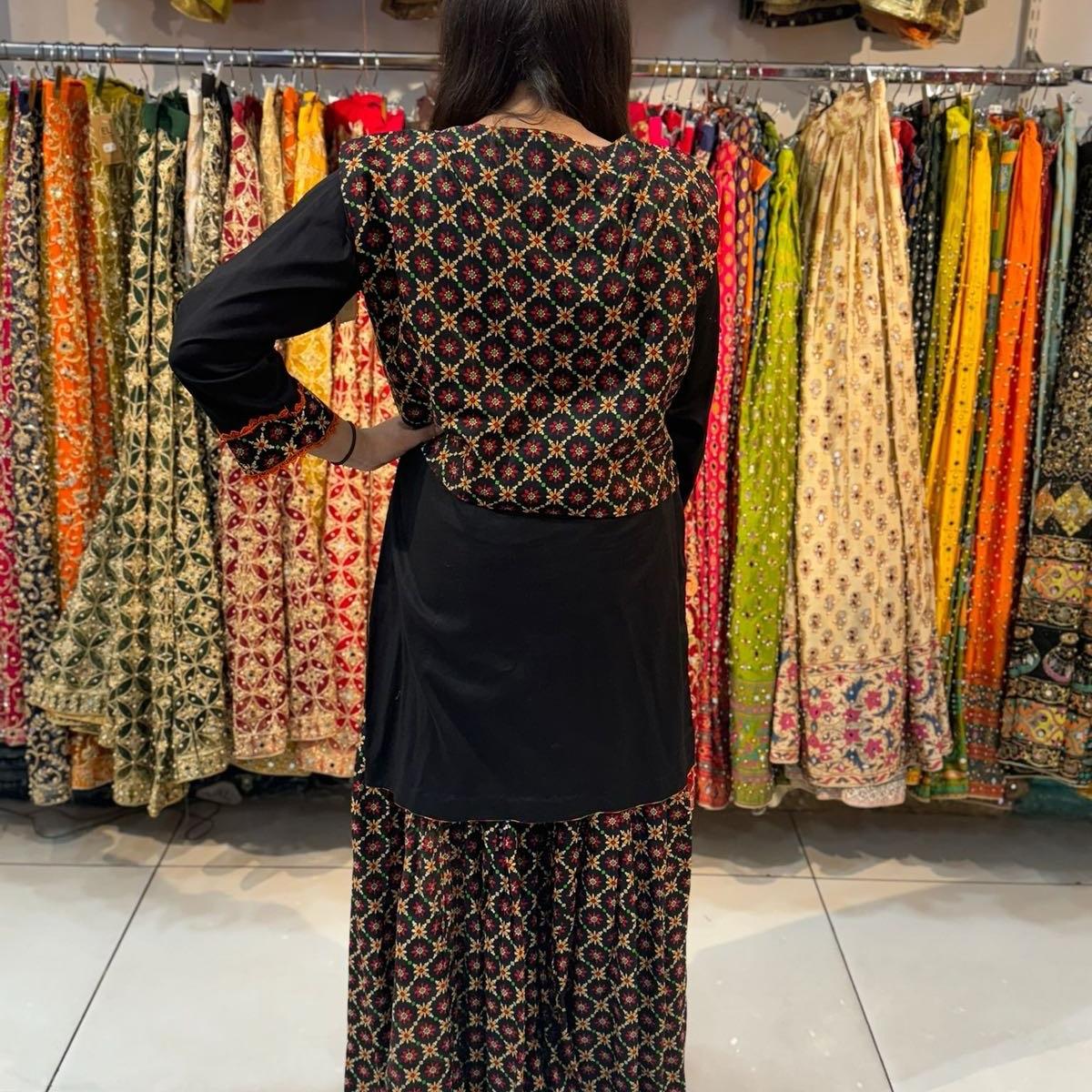 Traditional Sharara Suit with Pouch ( last chance to buy)