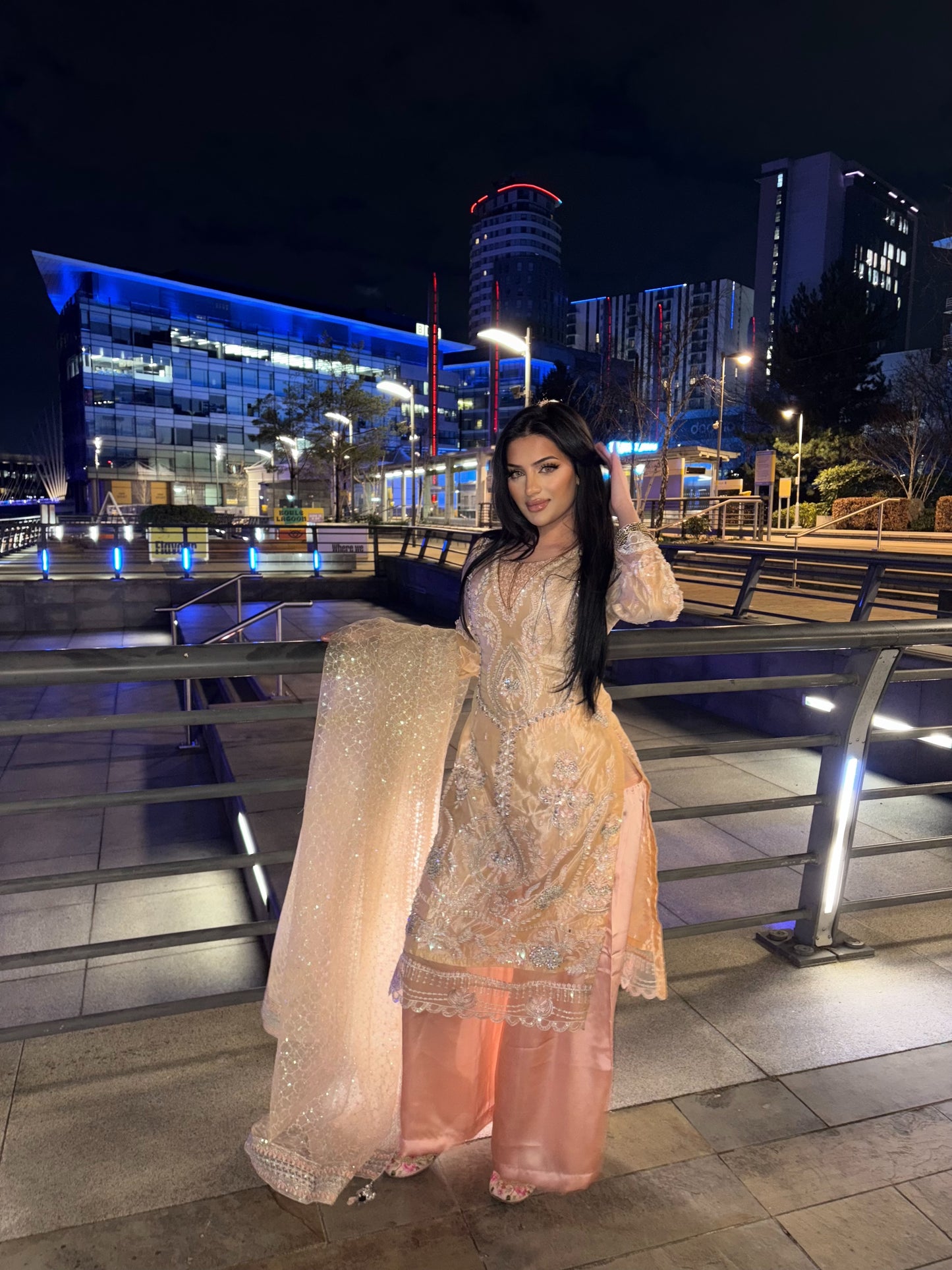 Silk Sharara EID OUTFIT (ELEID02)