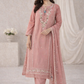 Pink light beaded outfit Agha-Noor (EL0AG1)