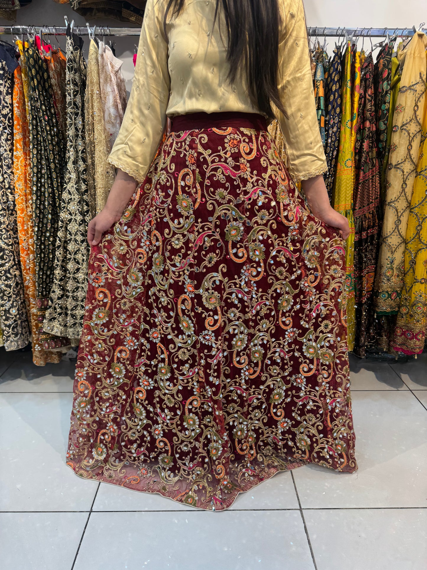 Multicolour lenghas (XS-M)