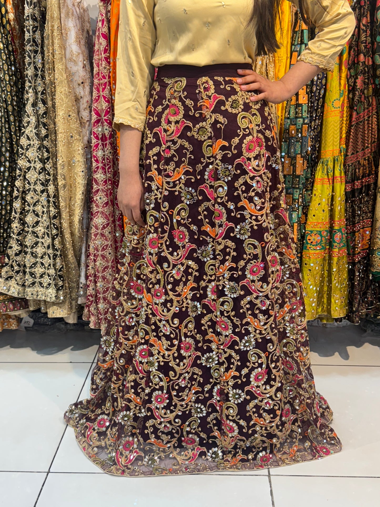 Multicolour lenghas (XS-M)