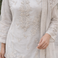 White Embellished Work - Formal Wear