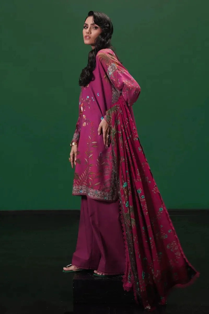 SANA SAFINAZ Winter Collection - Purple - 3 PC - ELSS001