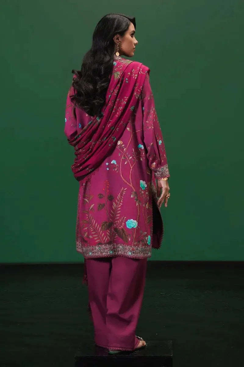 SANA SAFINAZ Winter Collection - Purple - 3 PC - ELSS001