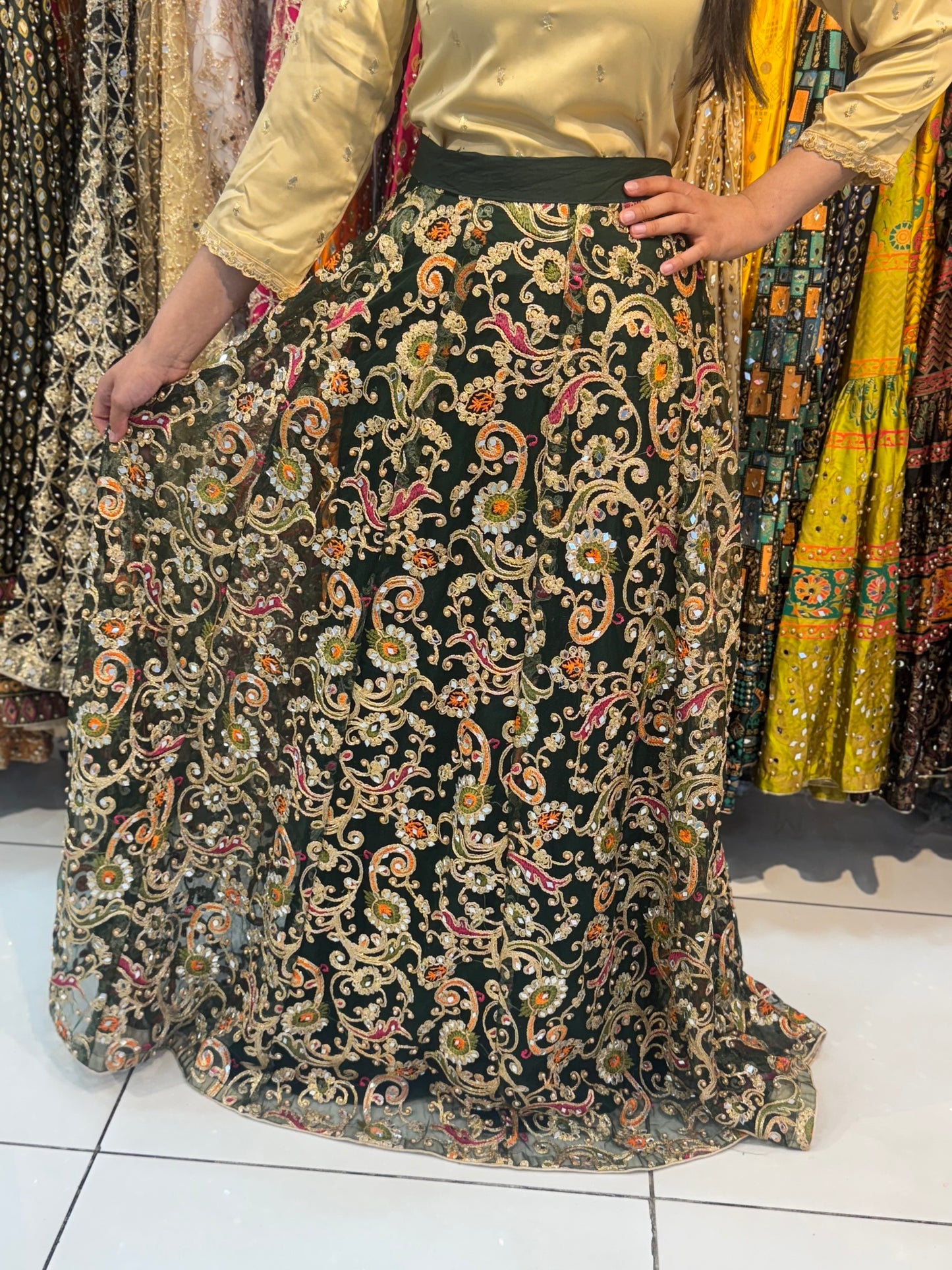 Multicolour lenghas (XS-M)