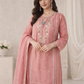 Pink light beaded outfit Agha-Noor (EL0AG1)