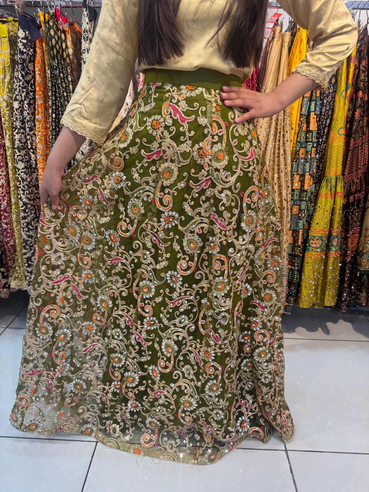 Multicolour lenghas (XS-M)