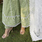 Green 3 piece maxi (cotton) EL0GM