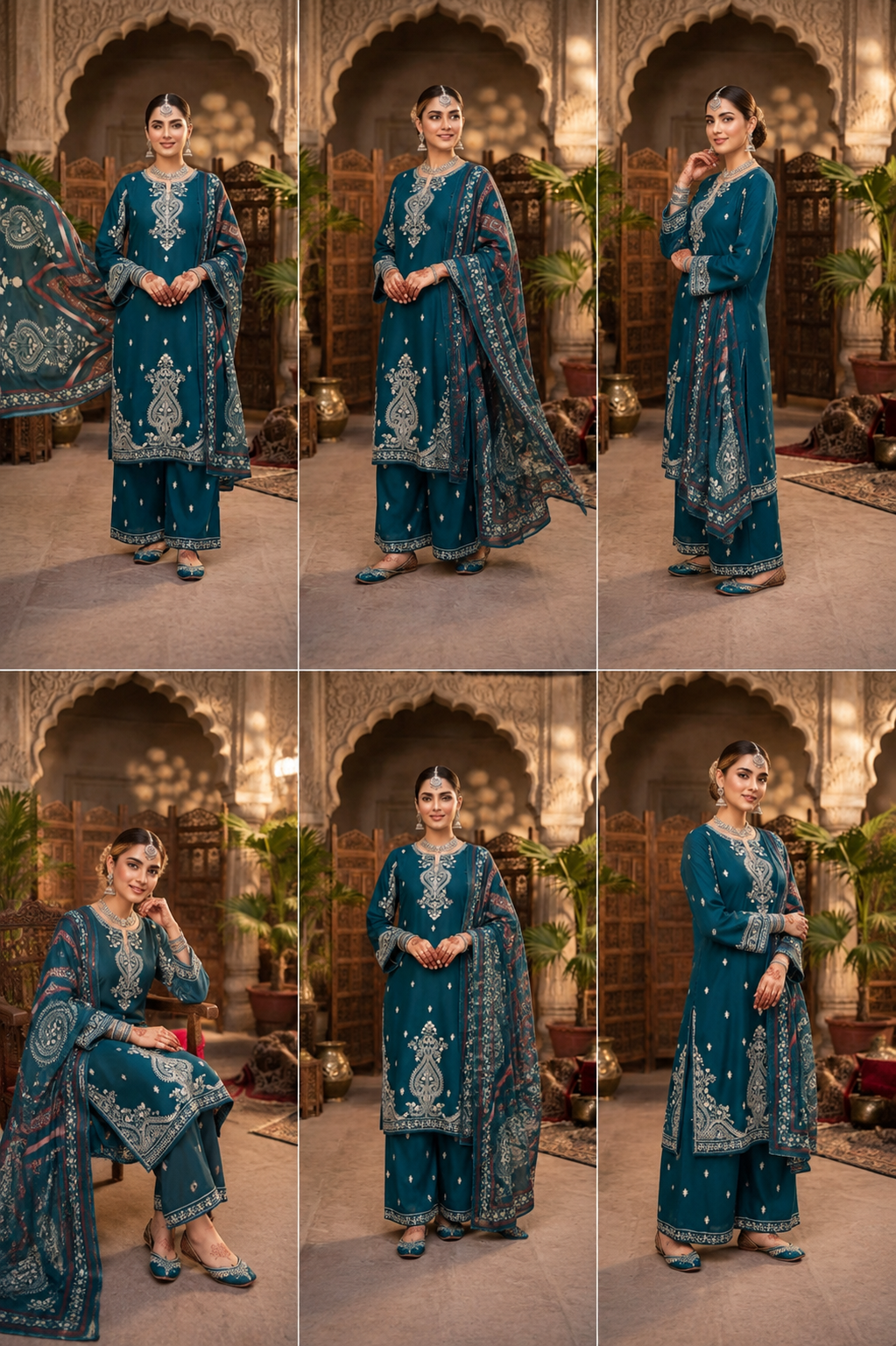 Elysian Teal: Eid collections EL0T3