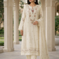 Cream beaded outfit (AghaNoor inspired) EL0AG4