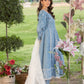 Blue cotton 3pc outfit (EL0BM)