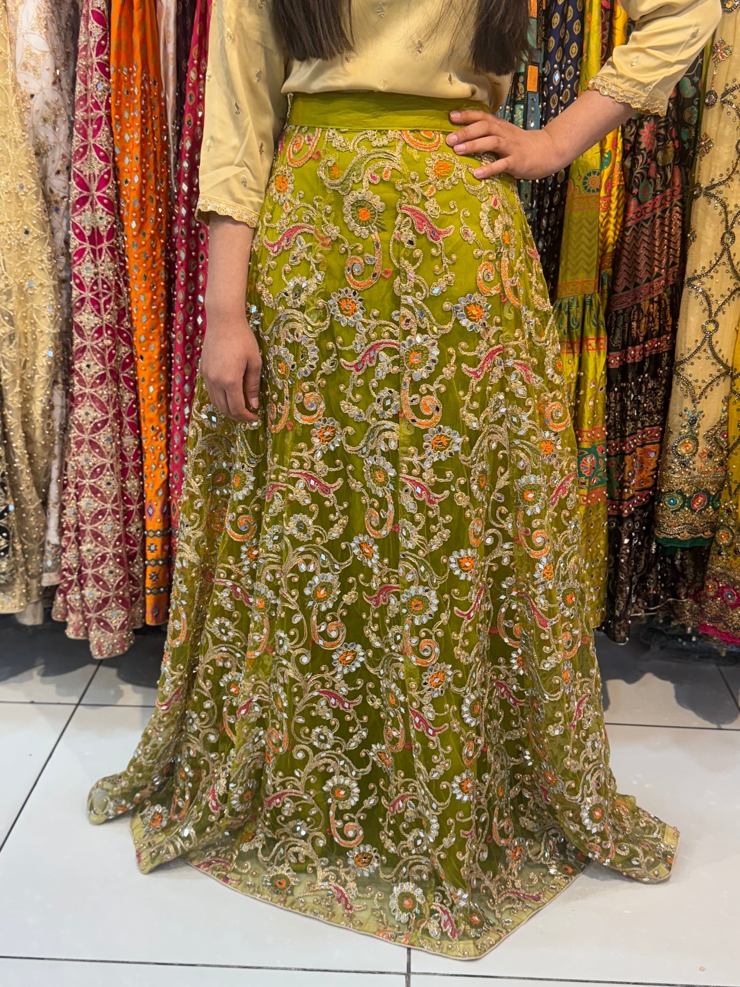 Multicolour lenghas (XS-M)