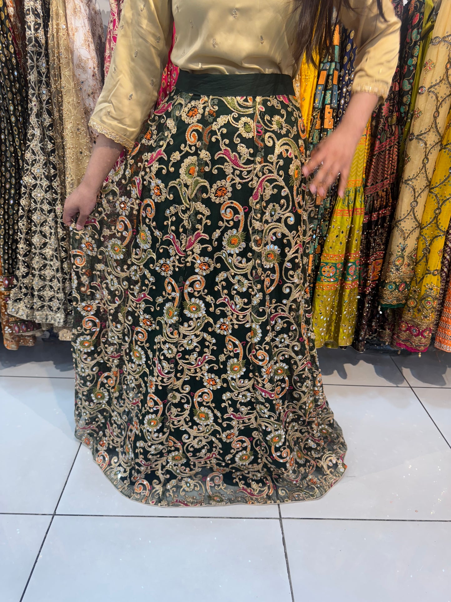 Multicolour lenghas (XS-M)