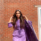 Lilac Casual Wear 3 Pc - ELRR021