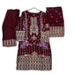 3 Piece Maroon Fancy Wear - Womenswear - ELRR105