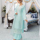 Aqua 3pc outfit in cotton