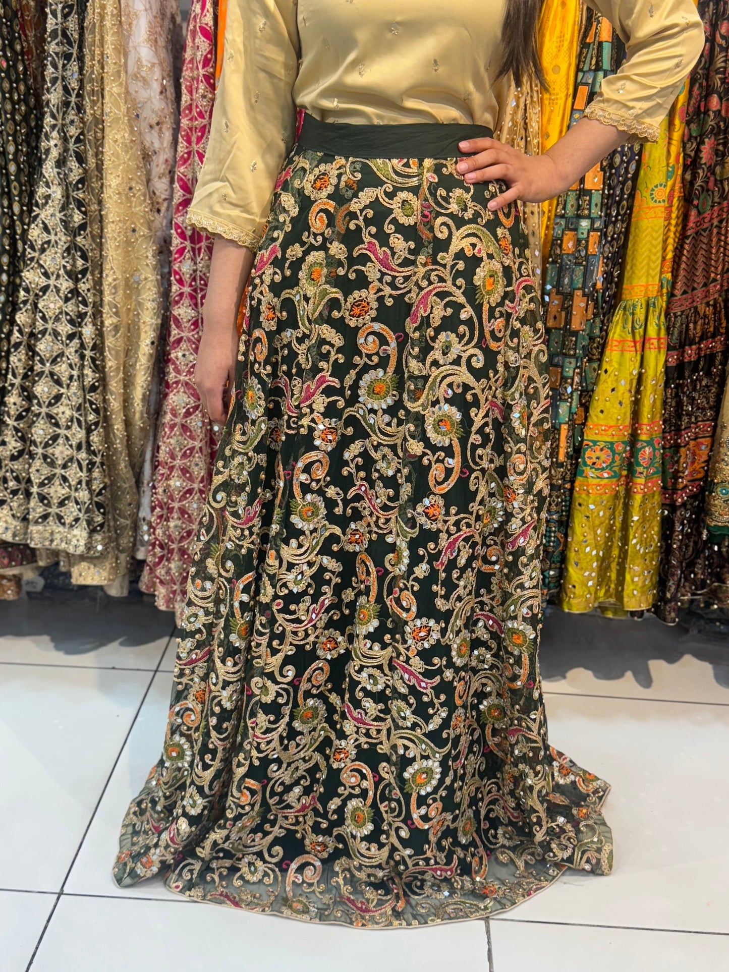 Multicolour lenghas (XS-M)
