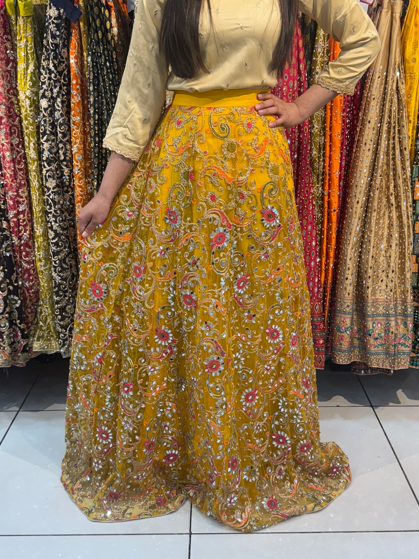 Multicolour lenghas (XS-M)