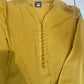 Women's Casualwear Lawn 2 Piece Suit Set - Comfortable & Basic in Mustard Yellow Color