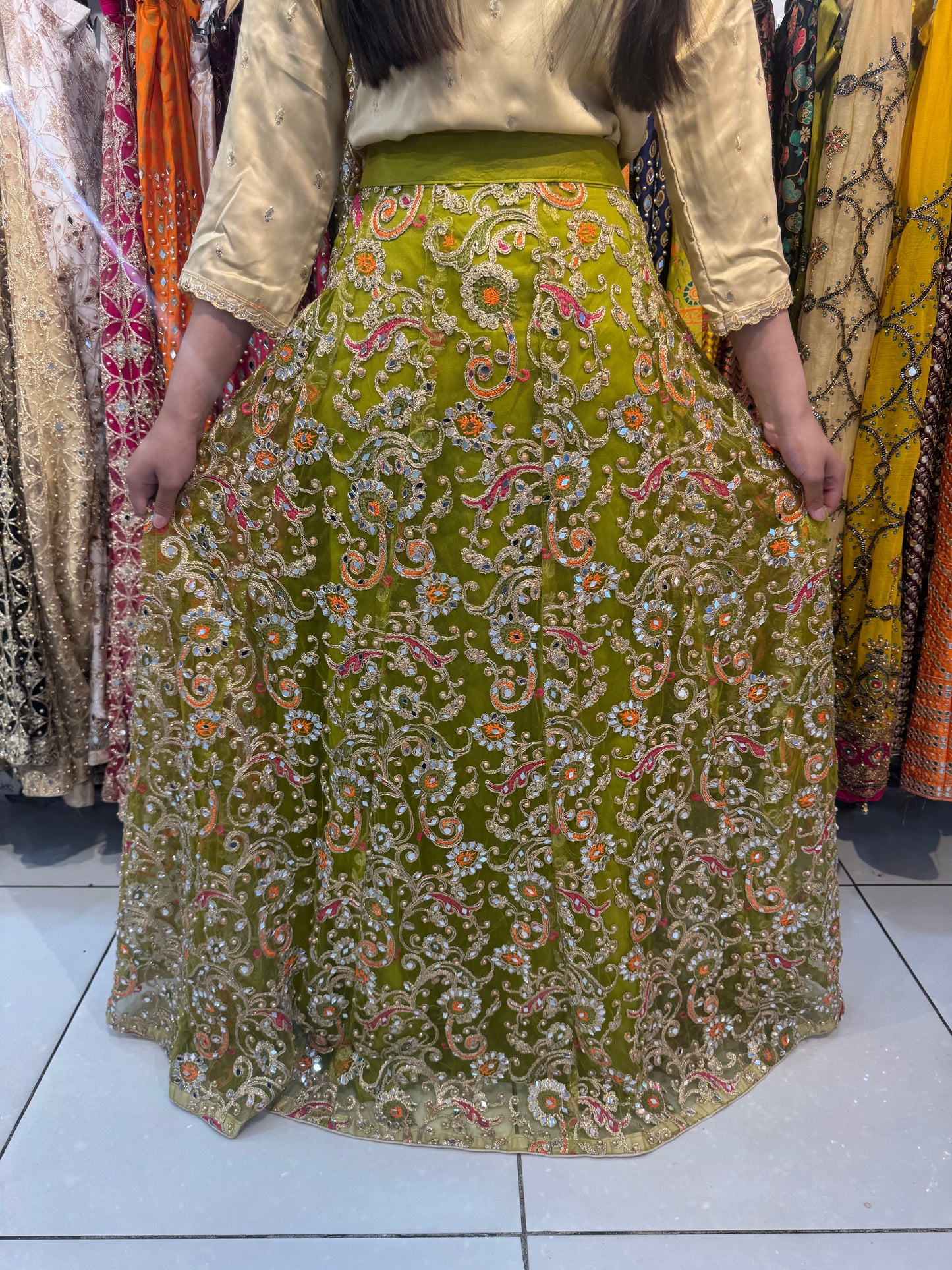 Multicolour lenghas (XS-M)