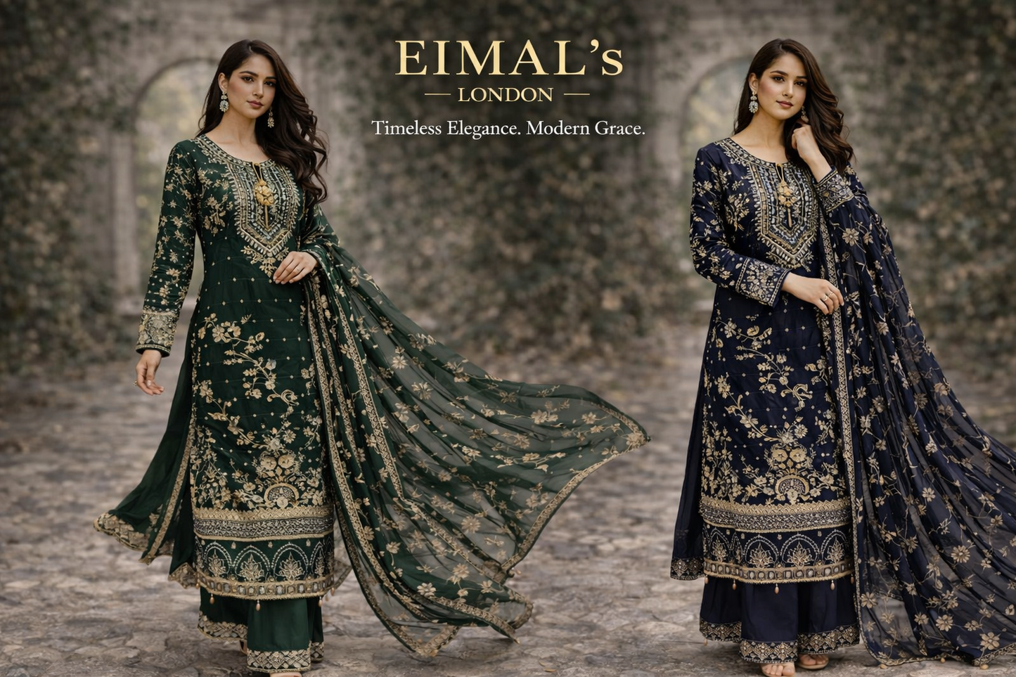 Emerald Royale:Bottle green: ELBG04