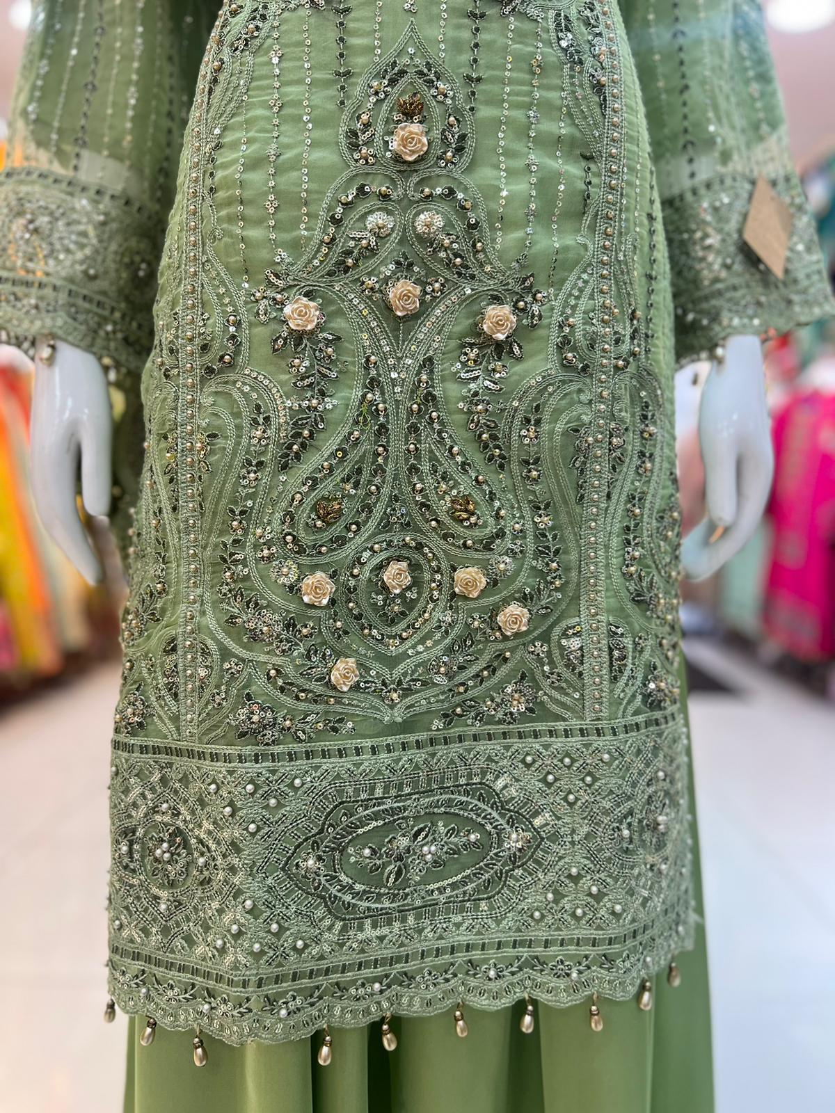 Pistachio Green Formal Wear - 3 PC - ELRR059