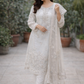 White Embellished Work - Formal Wear