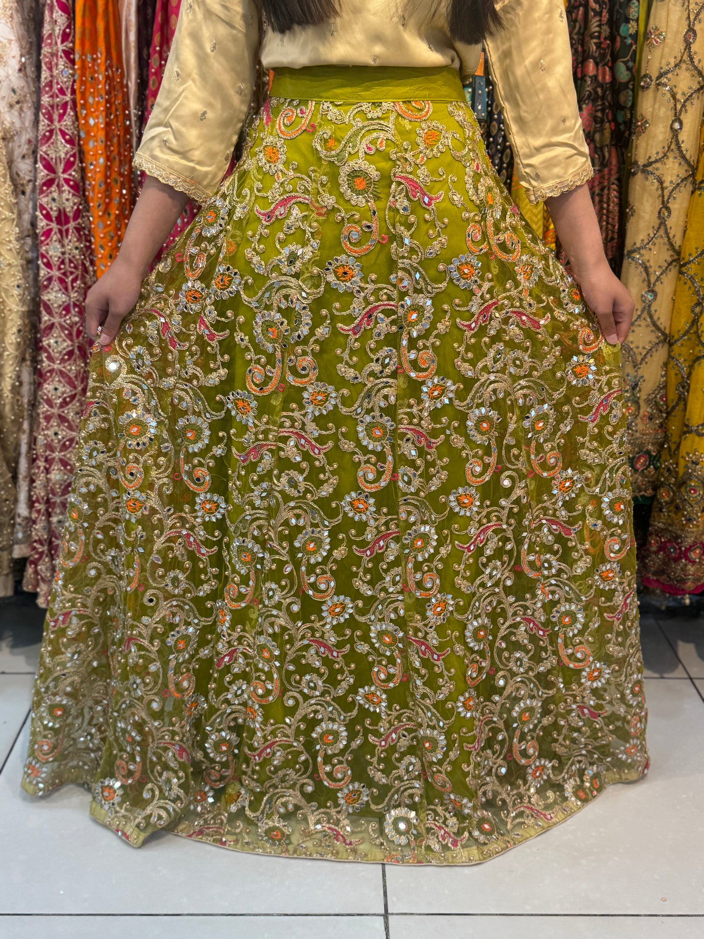 Multicolour lenghas (XS-M)