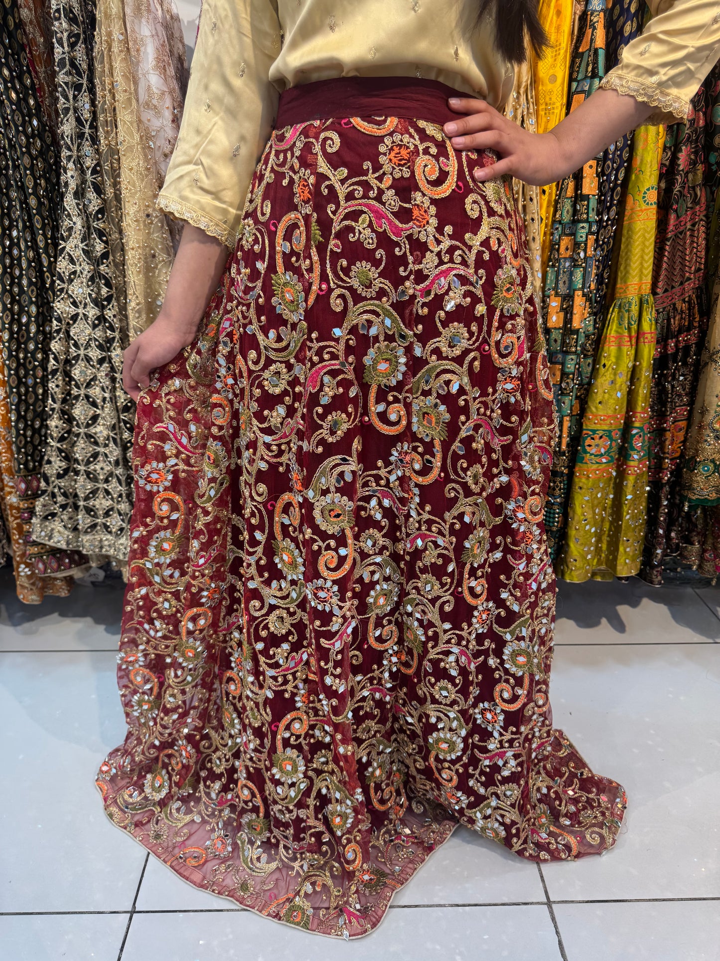 Multicolour lenghas (XS-M)
