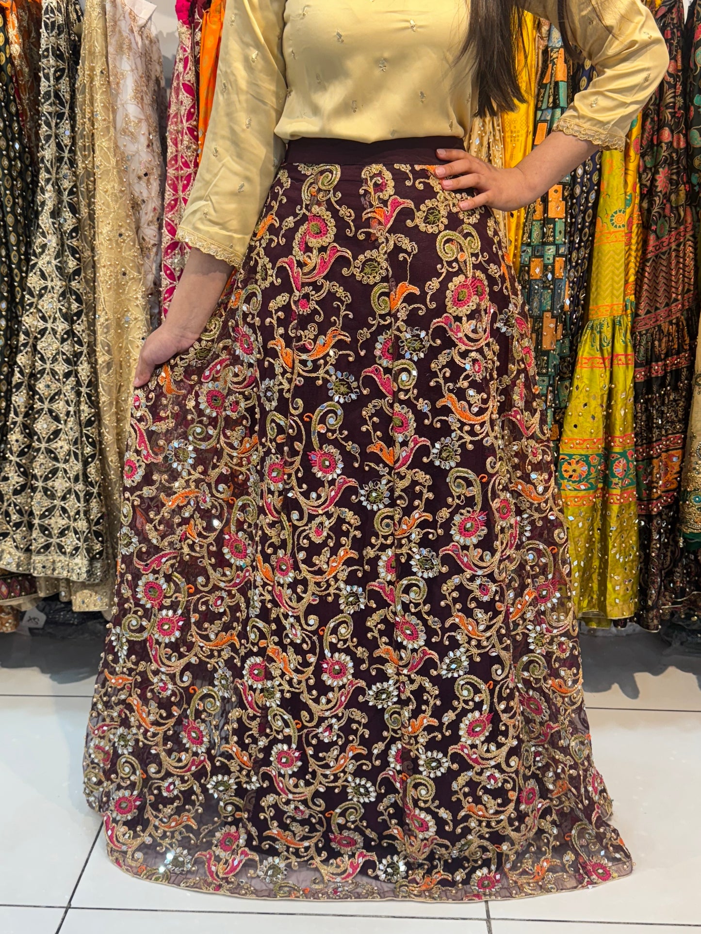 Multicolour lenghas (XS-M)