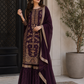 Plum Party Wear-EL03PP