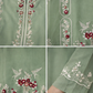 Sage green beaded outfit (AghaNoor inspired) EL0AG6