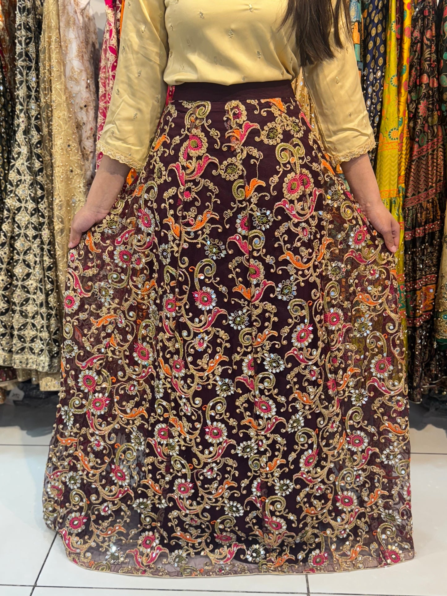 Multicolour lenghas (XS-M)