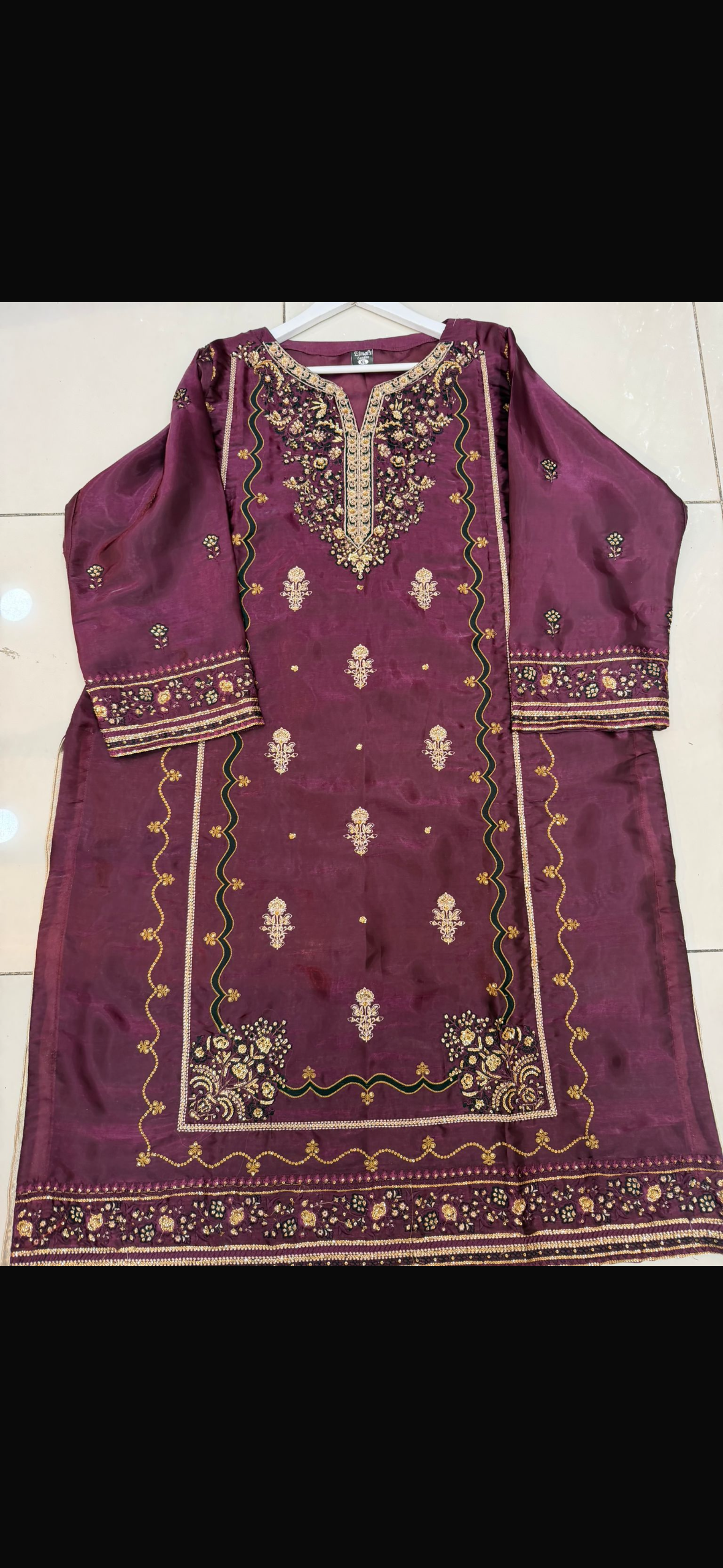 Tawakkal plum ELAJ04 plus size