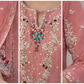 Pink light beaded outfit Agha-Noor (EL0AG1)