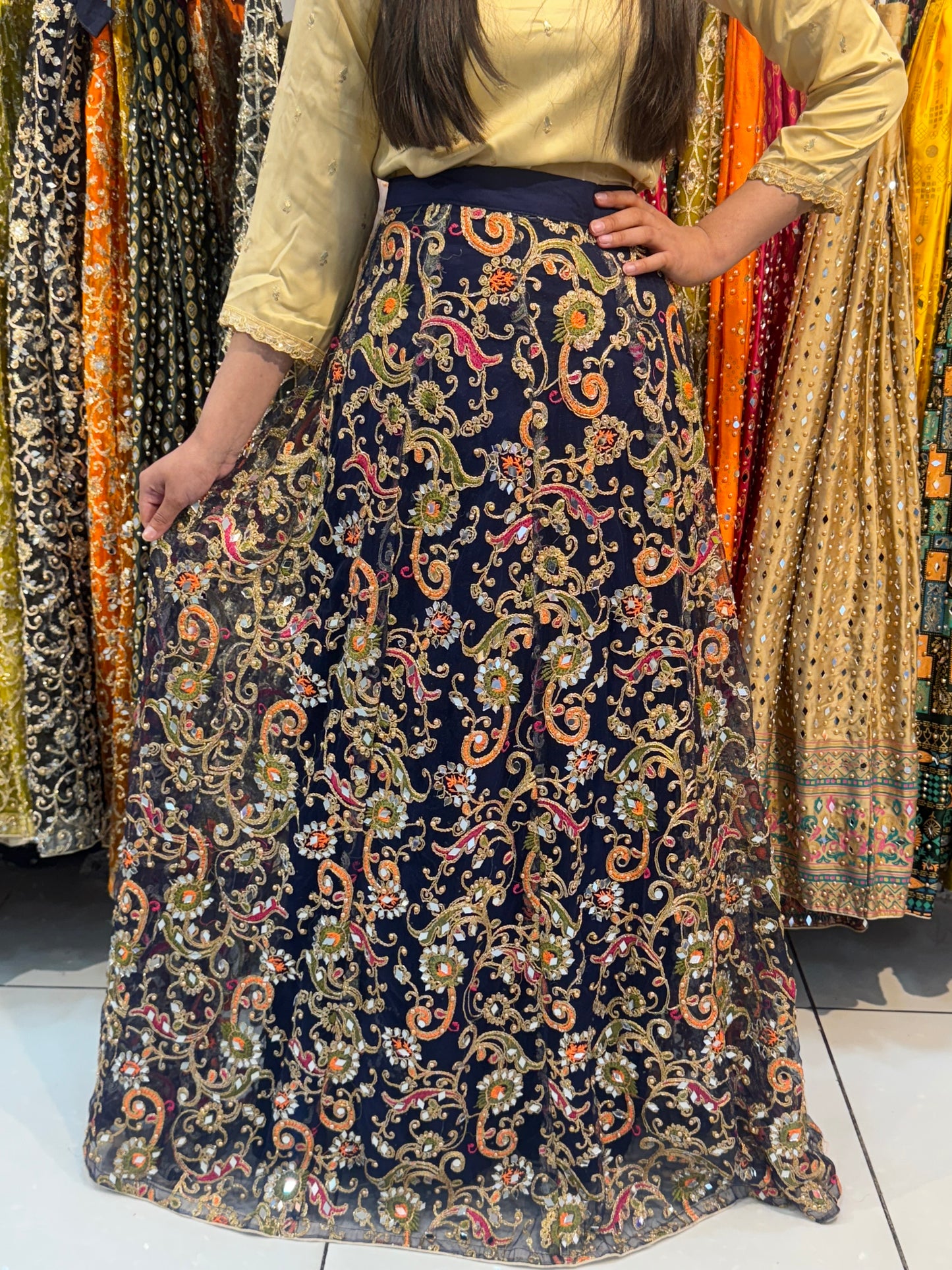 Multicolour lenghas (XS-M)