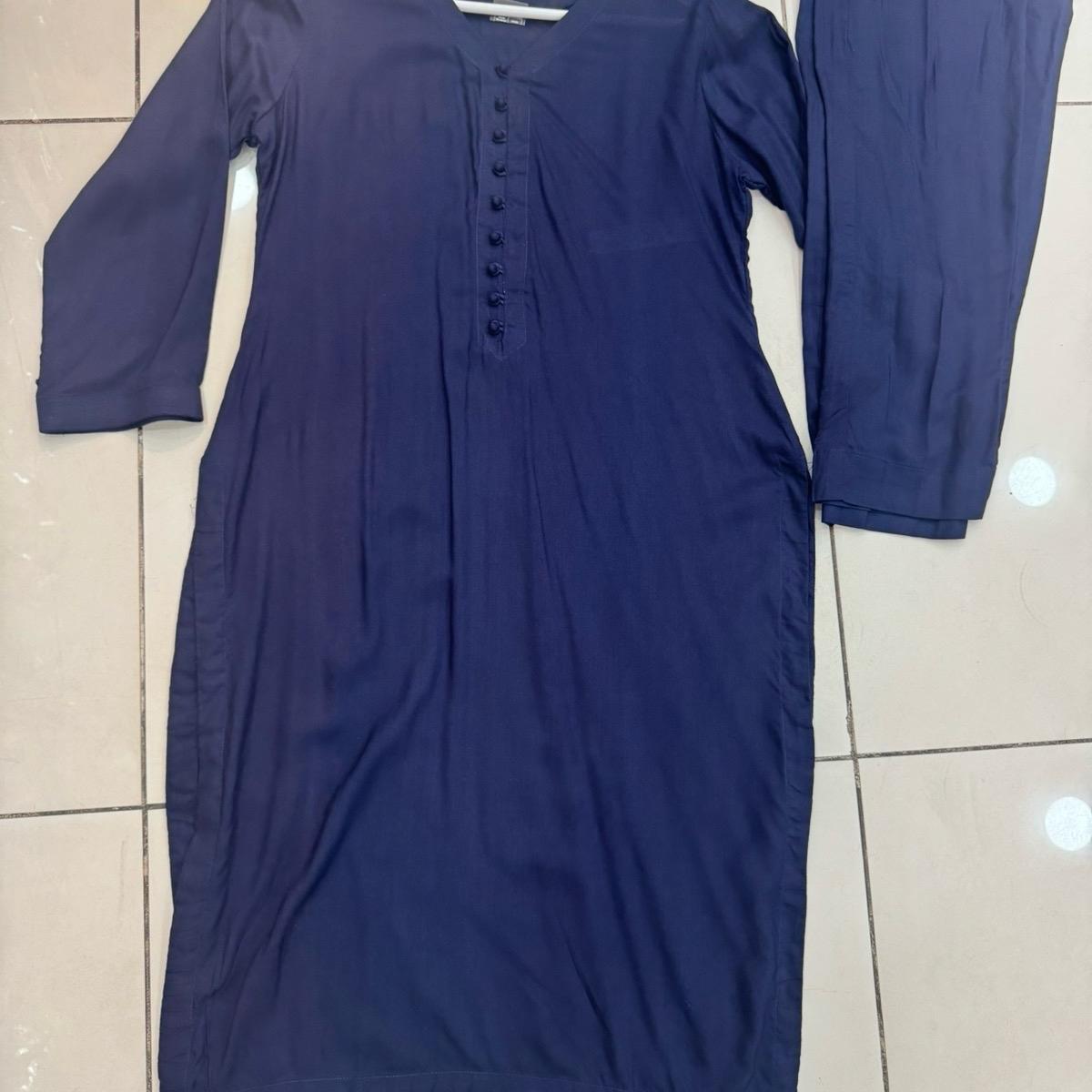 2 piece Casualwear Lawn Suits Womenswear in Blue