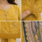 Tawakkal Mustard 3pc outfit (EL08T)