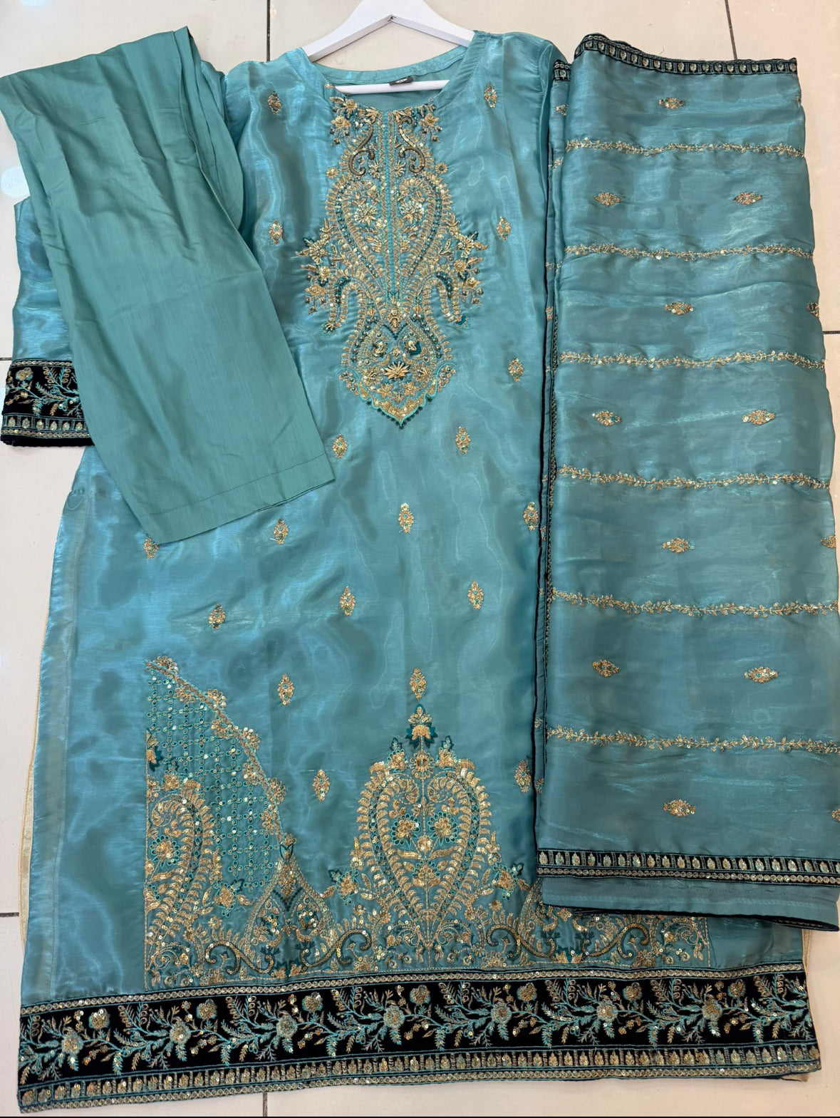 Tawakkal light blue ELAJ03 Plus size