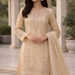 Beige beaded outfit EL0AG5