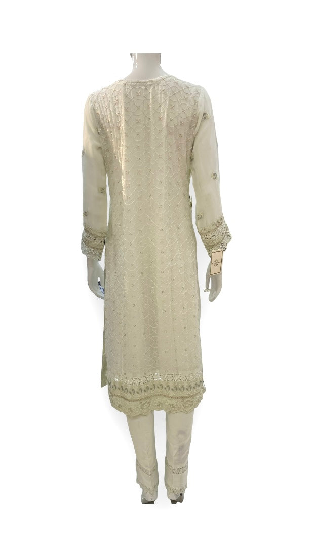 Agha Noor Light Mint Formal Wear - ELAN002