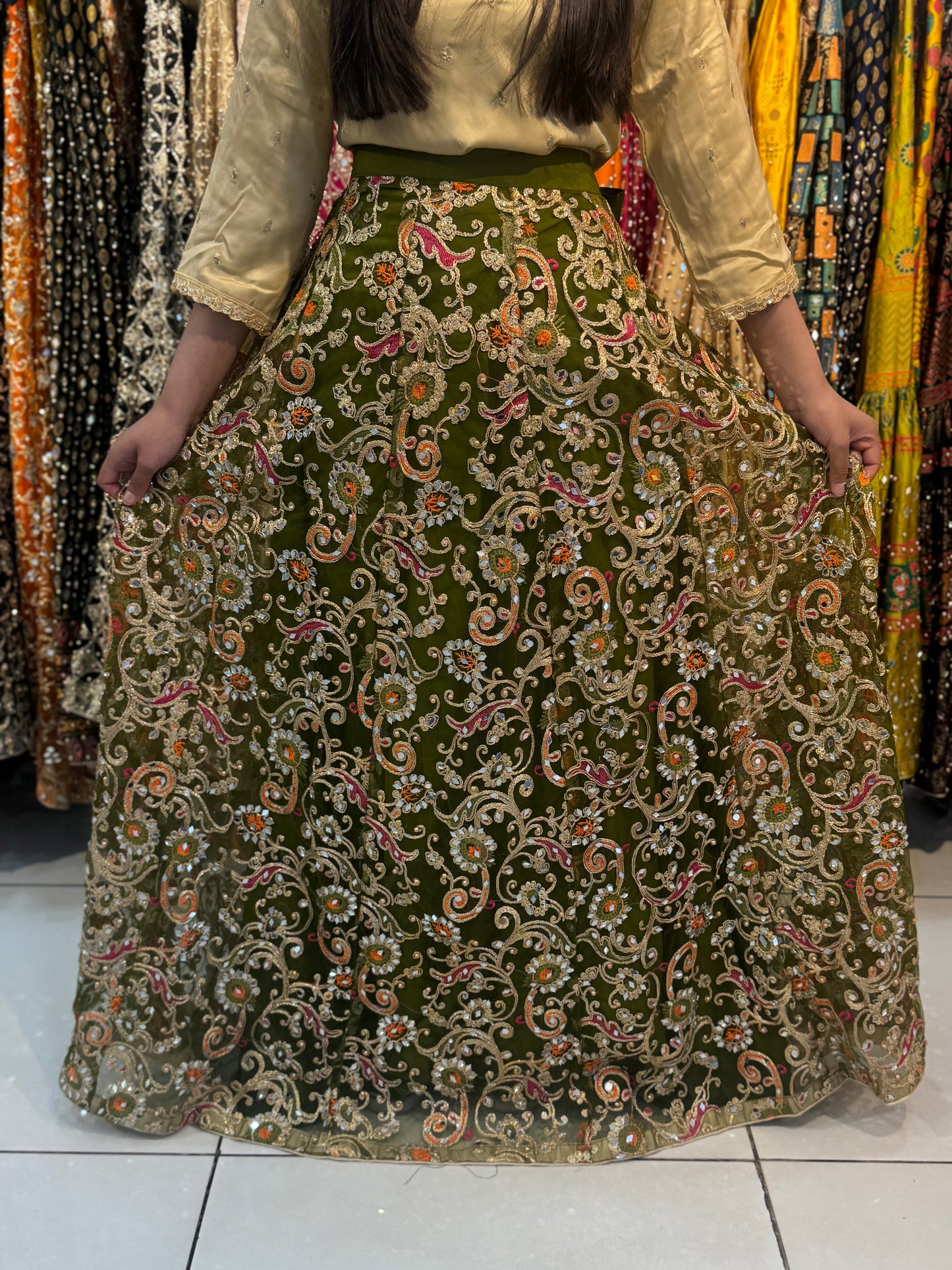 Multicolour lenghas (XS-M)