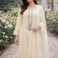 Off White - Thread Work Eid Outfit - ELRR133